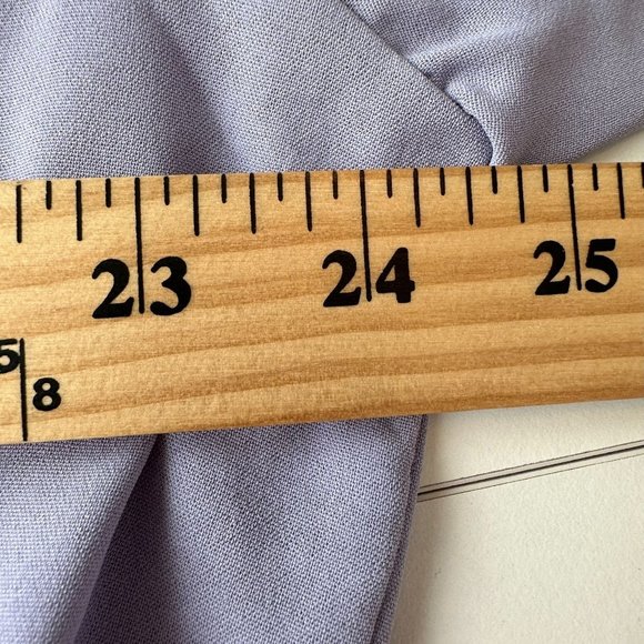 Vada Winter Blazer Womens 2XL Light Purple Open Front Oversized - Picture 7 of 8